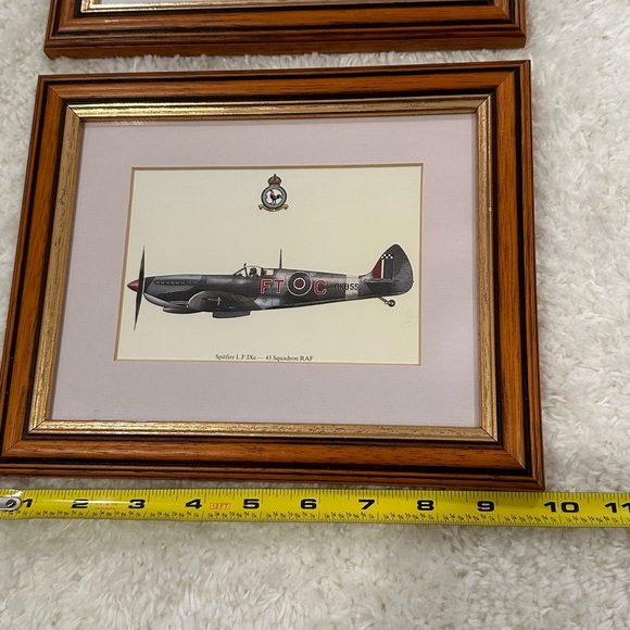 Vintage Airplanes Framed Wall Art - Picture 4 of 10